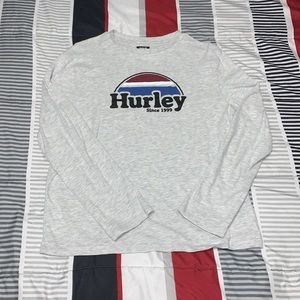 grey hurley long sleeve